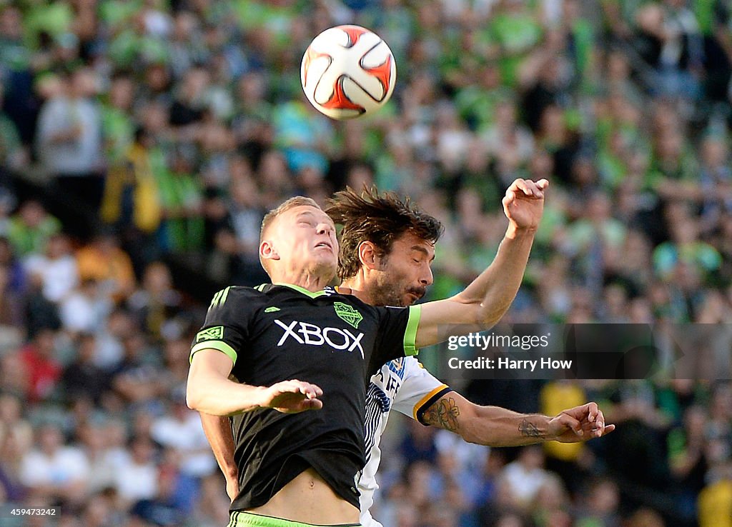 Seattle Sounders v Los Angeles Galaxy - Western Conference Final - Leg 1