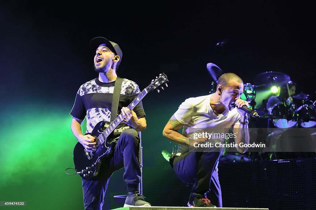 Linkin Park Perform At O2 Arena In London