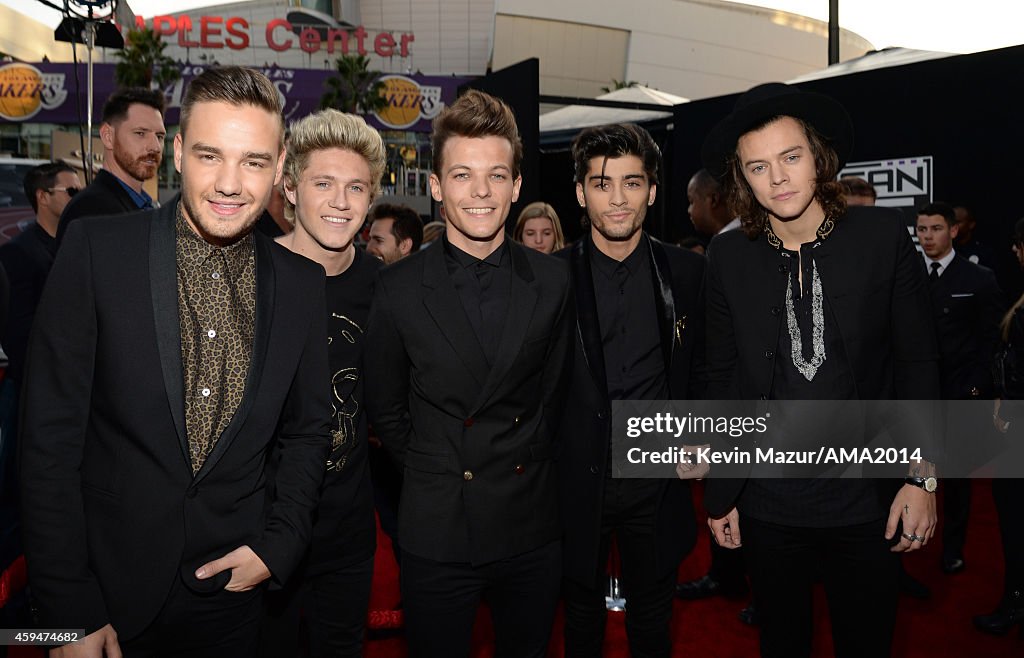 2014 American Music Awards - Red Carpet