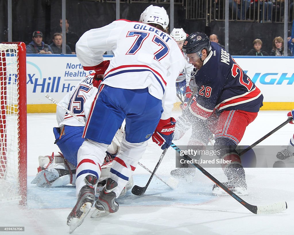 Montreal Canadiens v New York Rangers