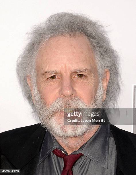 Musician Bob Weir of the Grateful Dead attends the 2014 American Music Awards at Nokia Theatre L.A. Live on November 23, 2014 in Los Angeles,...