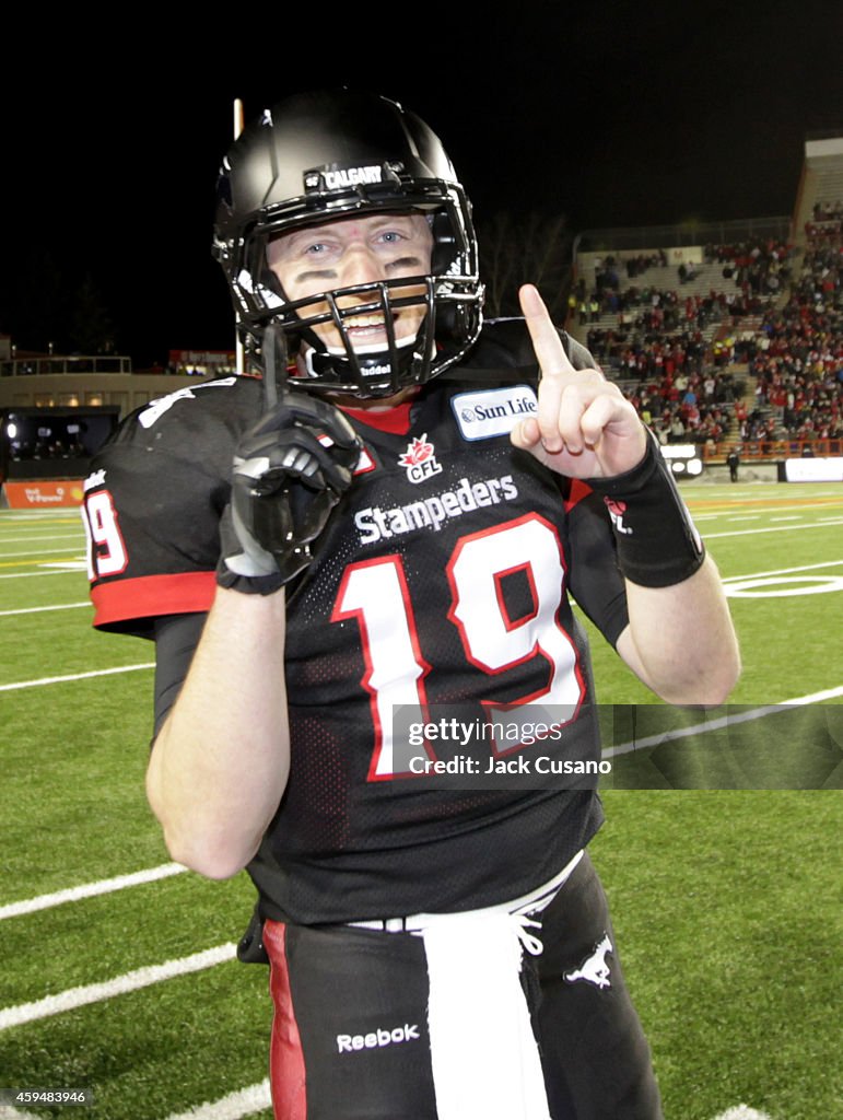 Division Finals - Edmonton Eskimos v Calgary Stampeders