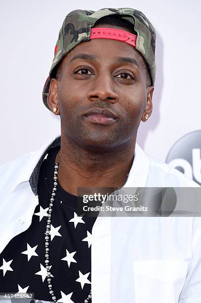 Rapper DeStorm Power attends the 2014 American Music Awards at Nokia Theatre L.A. Live on November 23, 2014 in Los Angeles, California.