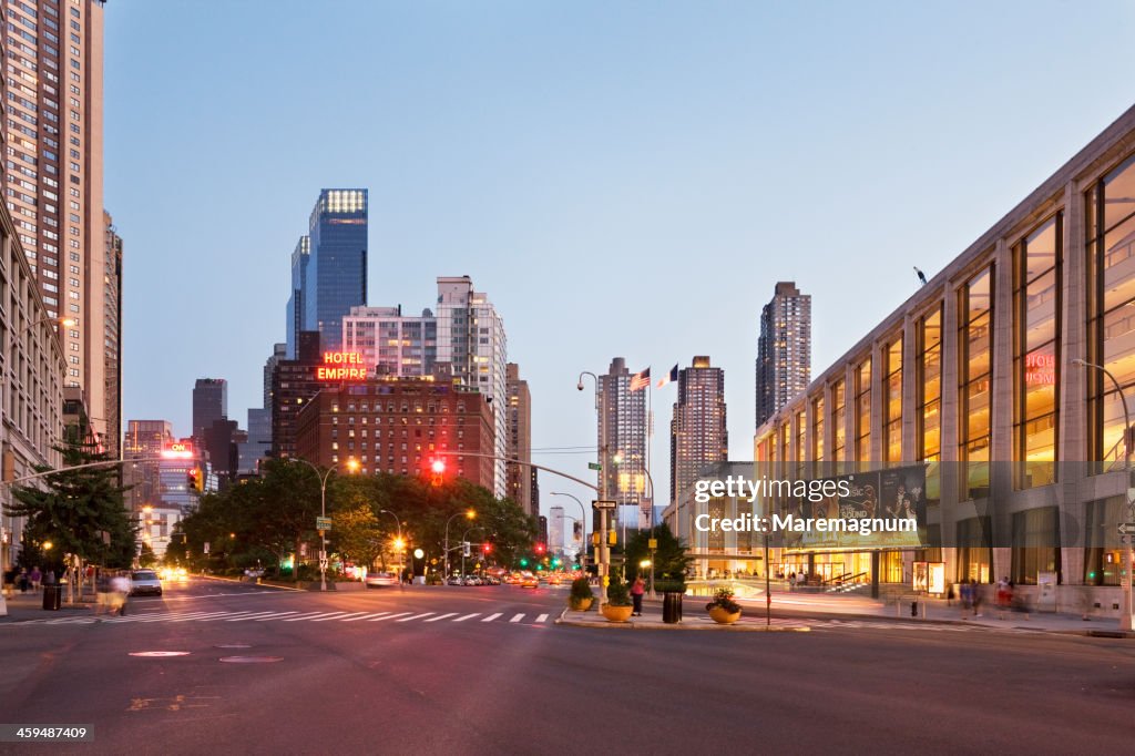 Upper West Side, view near the Lincoln Center