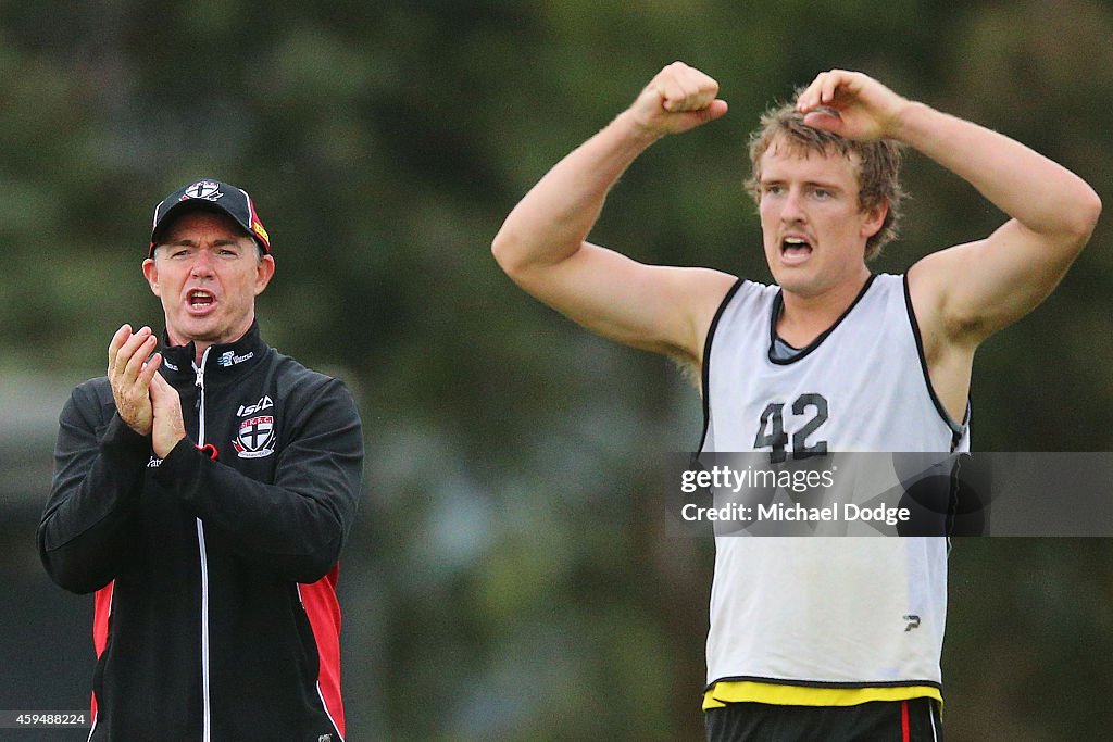 St Kilda Saints Training Session