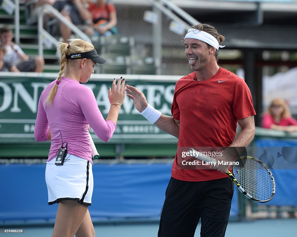 25th Annual Chris Evert/Raymond James Pro-Celebrity Tennis Classic - Day 3