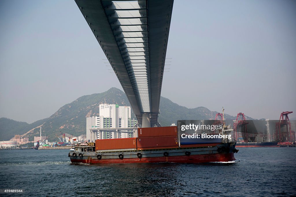 Port Area Ahead Of Hong Kong's Trade Figures