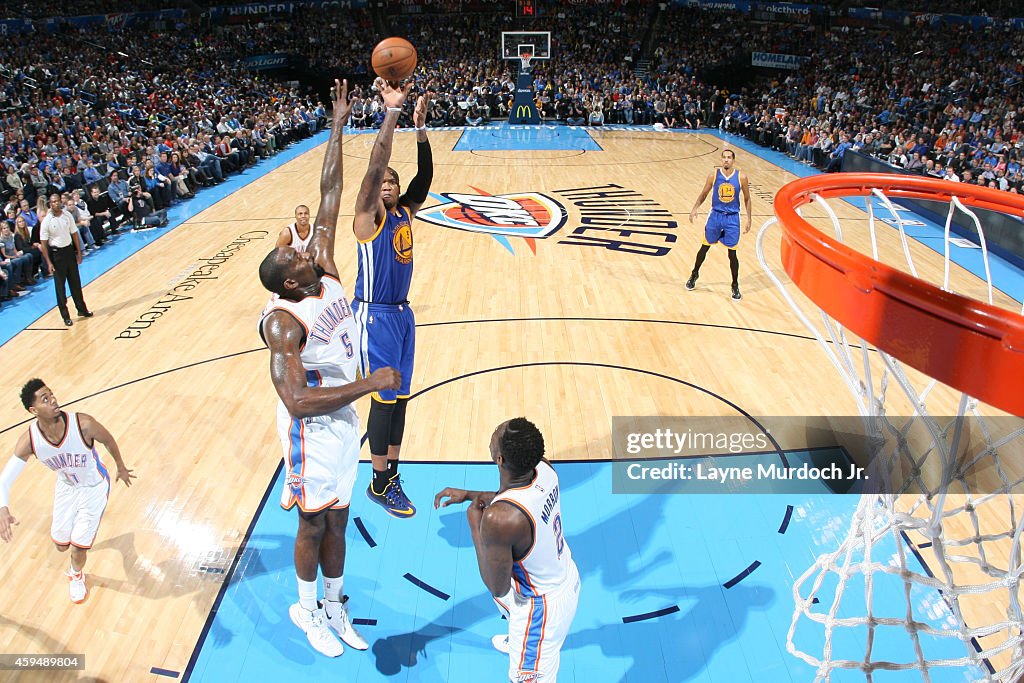 Golden State Warriors v Oklahoma City Thunder