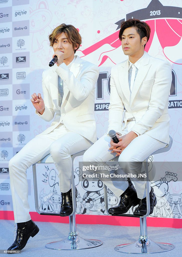 SMTOWN WEEK TVXQ 'Time Slip' Press Conference