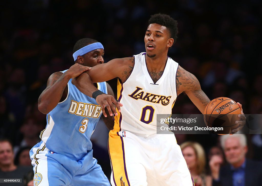 Denver Nuggets v Los Angeles Lakers