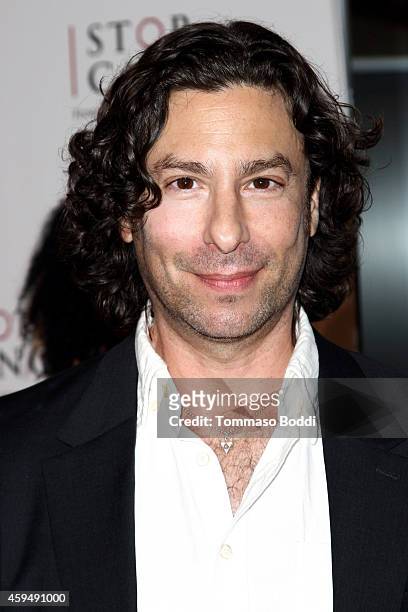 Actor Jason Gould attends the STOP CANCER annual gala honoring Lori And Michael Milken held at The Beverly Hilton Hotel on November 23, 2014 in...