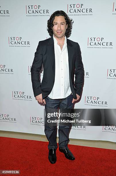 Singer/actor Jason Gould attends Stop Cancer's Annual Gala Honoring Lori And Michael Milken at The Beverly Hilton Hotel on November 23, 2014 in...