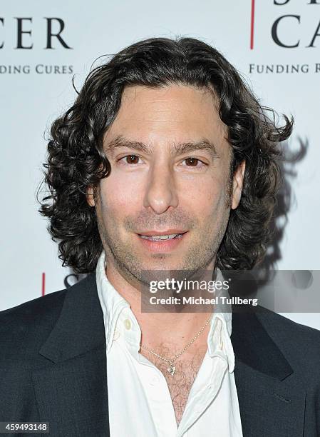 Singer/actor Jason Gould attends Stop Cancer's Annual Gala Honoring Lori And Michael Milken at The Beverly Hilton Hotel on November 23, 2014 in...