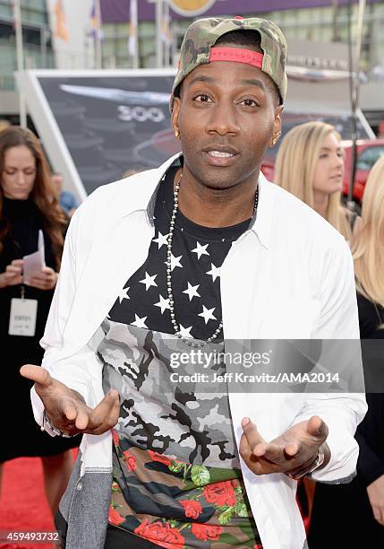 Rapper DeStorm Power attends the 2014 American Music Awards at Nokia Theatre L.A. Live on November 23, 2014 in Los Angeles, California.