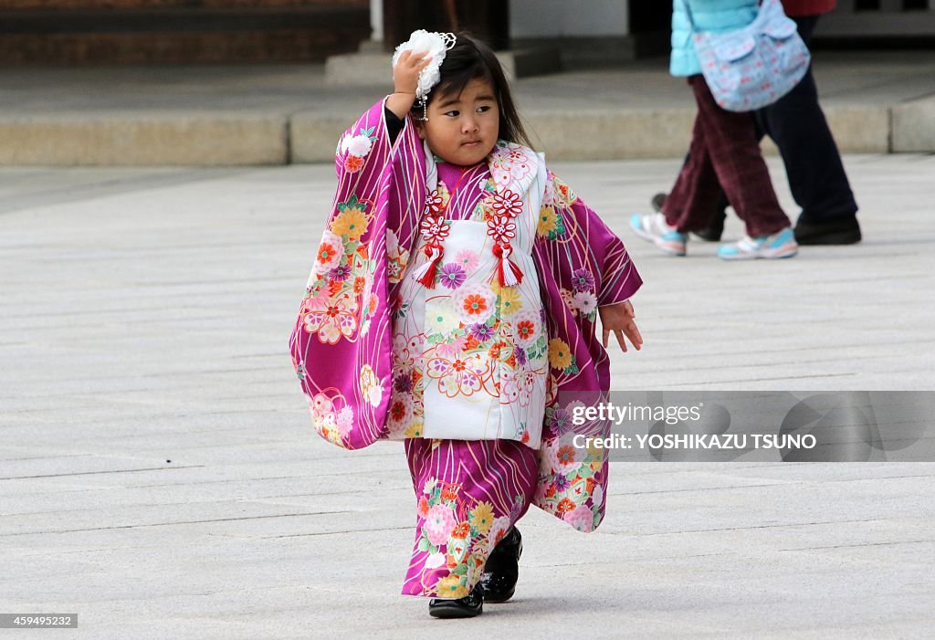 JAPAN-CHILDREN-FESTIVAL