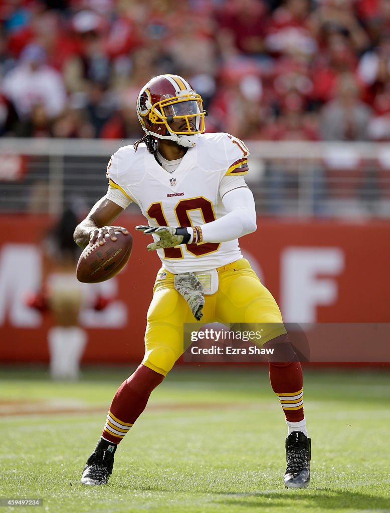 Washington Redskins v San Francisco 49ers