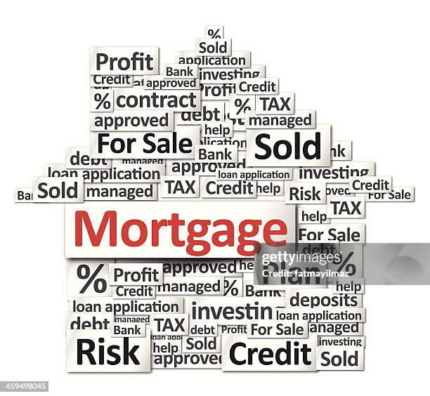 mortgage - down payment stock illustrations