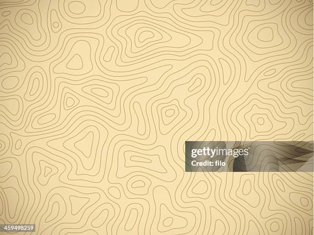 nahtlose topographic hintergrund - topografische karte stock-grafiken, -clipart, -cartoons und -symbole