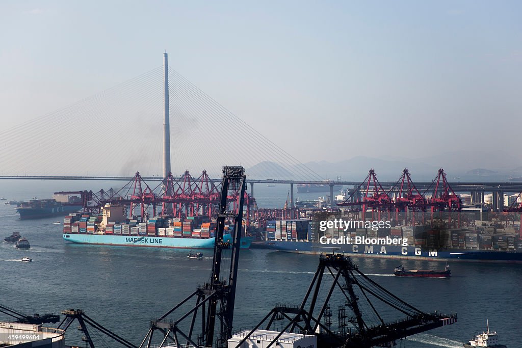 Port Area Ahead Of Hong Kong's Trade Figures