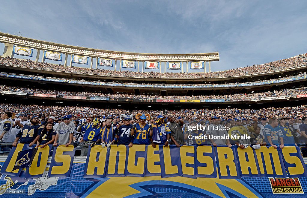 St. Louis Rams v San Diego Chargers