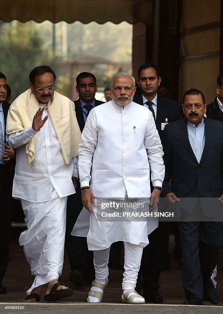 INDIA-POLITICS-PARLIAMENT