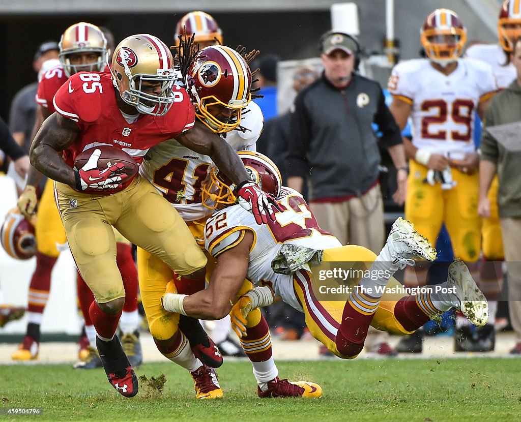 NFL Football - Washington Redskins at San Francisco 49ers.