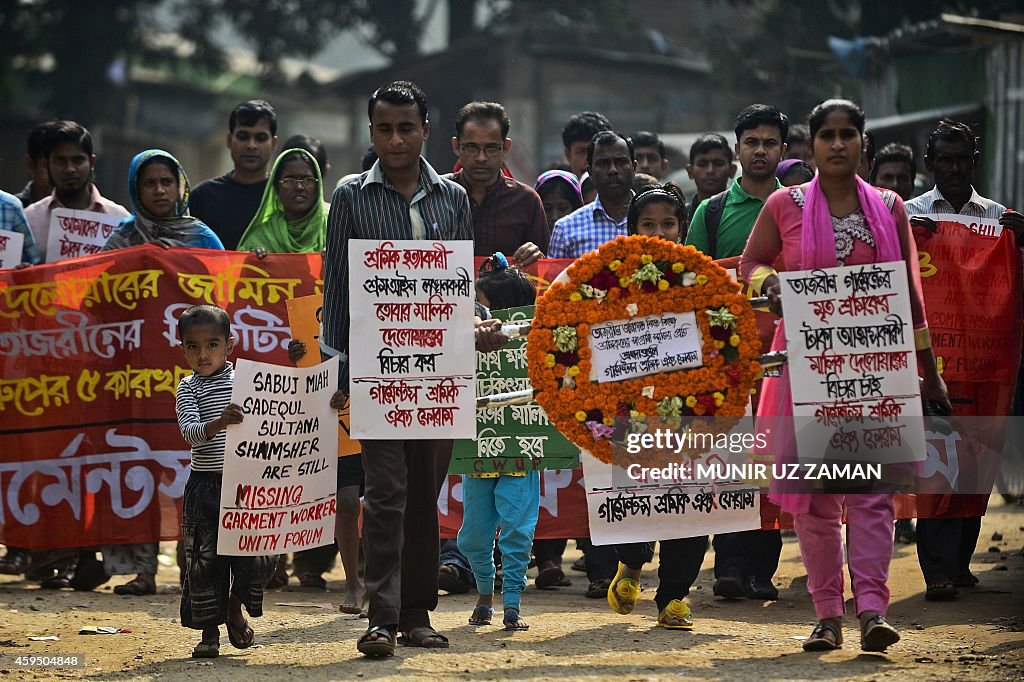 BANGLADESH-DISASTER-TEXTILE-LABOUR