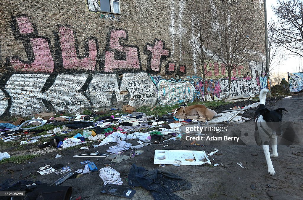 Homeless Roma Face Eviction From Former Factory