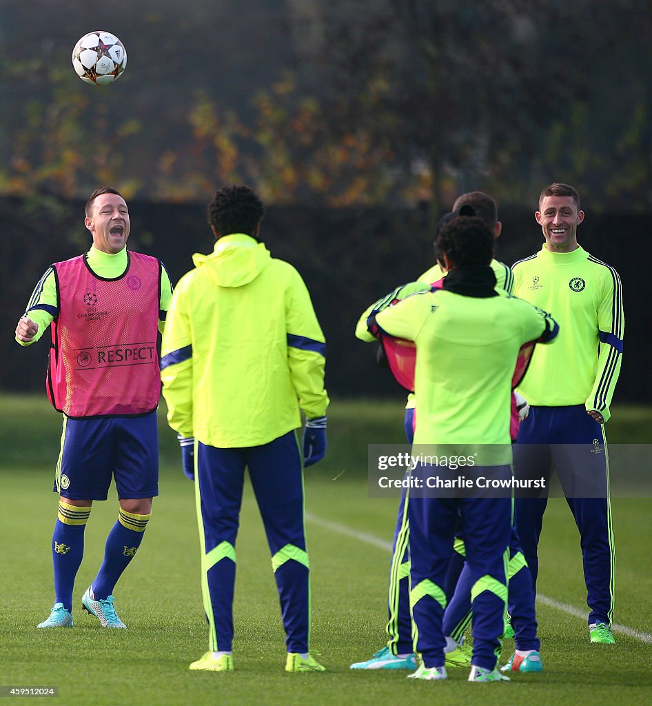 Chelsea Training Session