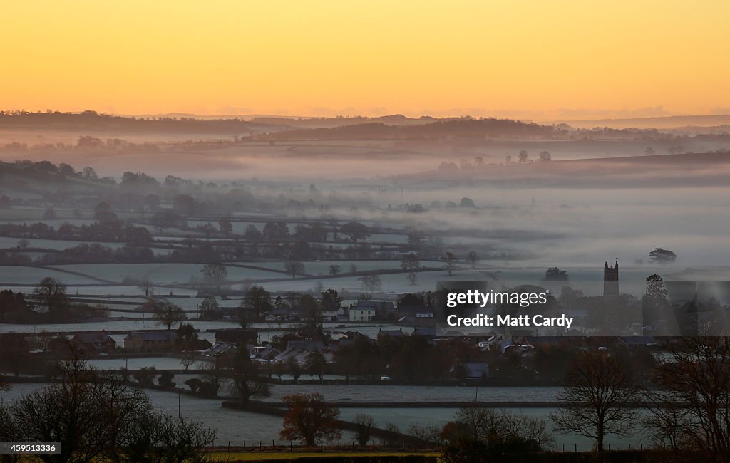 Early Morning Frost is Seen As First Winter Cold Snap Is Forecast