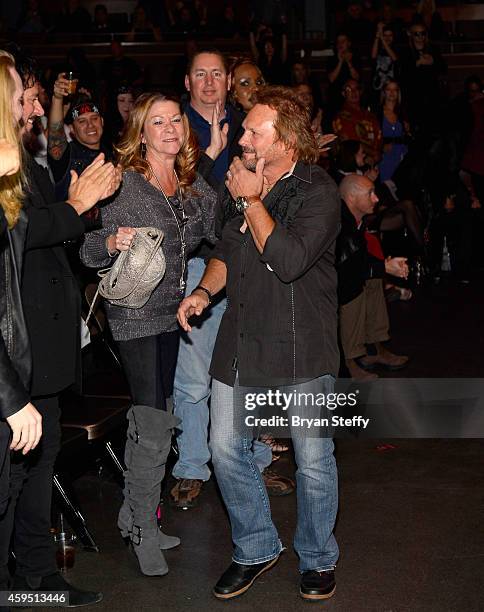 Bassist Michael Anthony attends The 5th annual Vegas Rocks! Magazine Music Awards at The Pearl Concert Theater at the Palms Casino Resort on November...