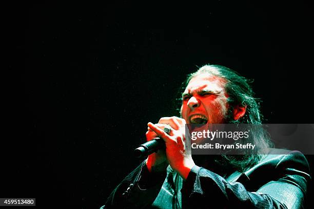 Singer Weston Cage performs during The 5th annual Vegas Rocks! Magazine Music Awards at The Pearl Concert Theater at the Palms Casino Resort on...