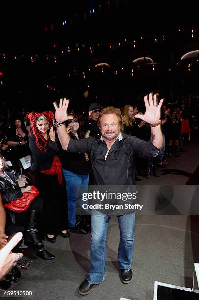 Bassist Michael Anthony attends The 5th annual Vegas Rocks! Magazine Music Awards at The Pearl Concert Theater at the Palms Casino Resort on November...