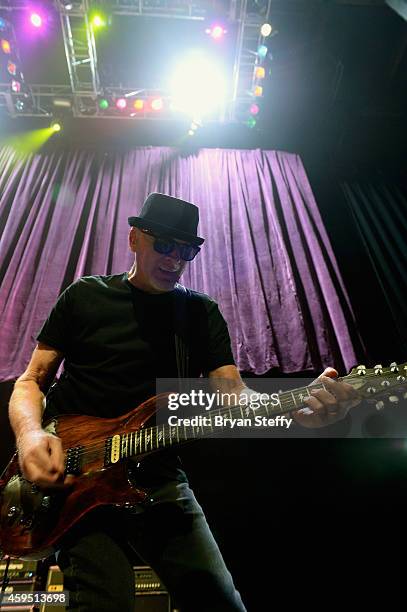 Guitarist Mark Kendall of Great White performs during The 5th annual Vegas Rocks! Magazine Music Awards at The Pearl Concert Theater at the Palms...