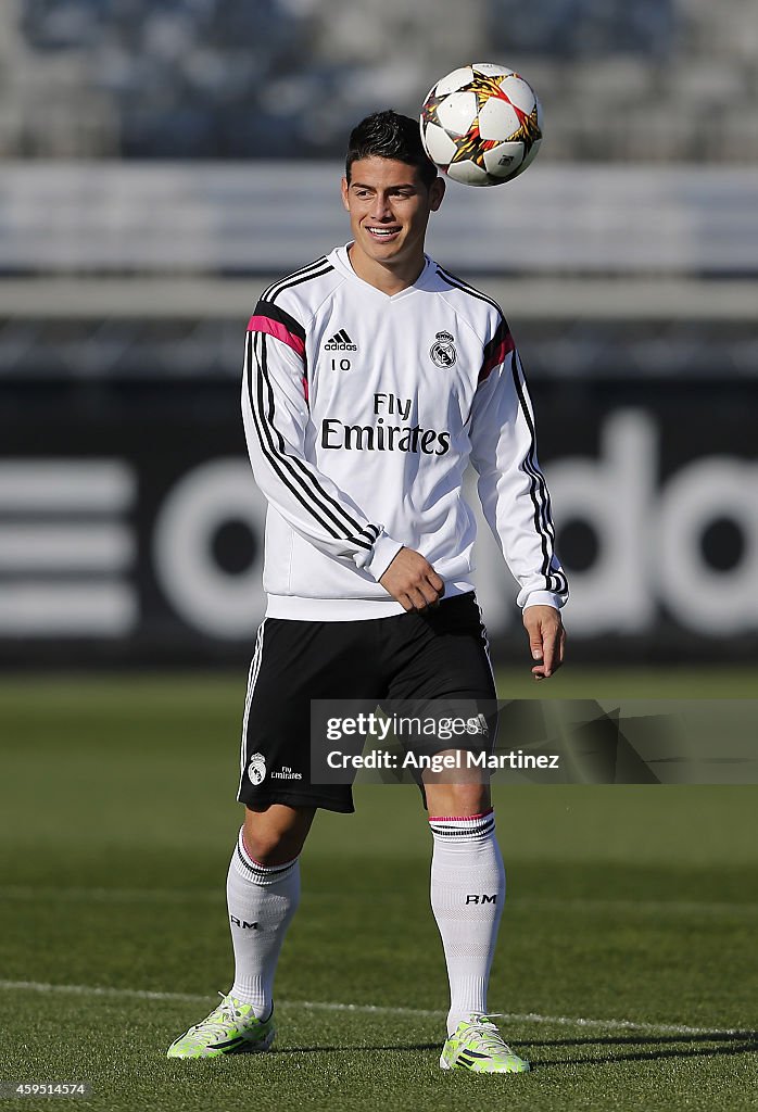 Real Madrid Training Session