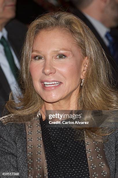 Alicia Koplowitz attends the CSIC 75th anniversary event on November 24, 2014 in Madrid, Spain.