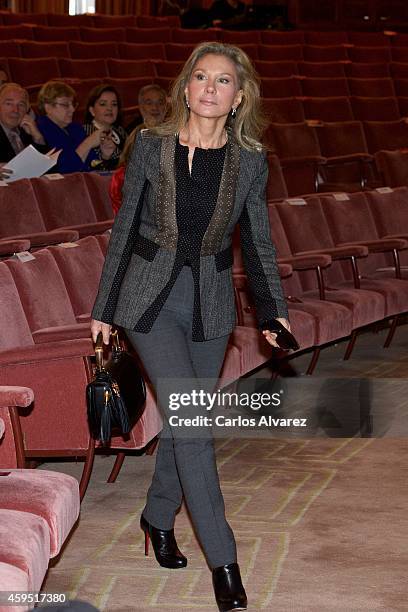 Alicia Koplowitz attends the CSIC 75th anniversary event on November 24, 2014 in Madrid, Spain.