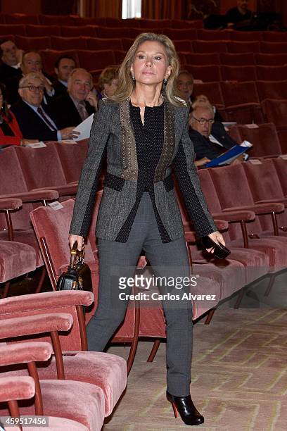 Alicia Koplowitz attends the CSIC 75th anniversary event on November 24, 2014 in Madrid, Spain.