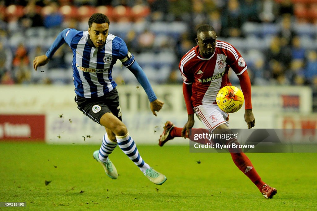 Wigan Athletic v Middlesbrough - Sky Bet Championship