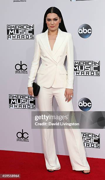 Singer Jessie J attends the 42nd Annual American Music Awards at the Nokia Theatre L.A. Live on November 23, 2014 in Los Angeles, California.