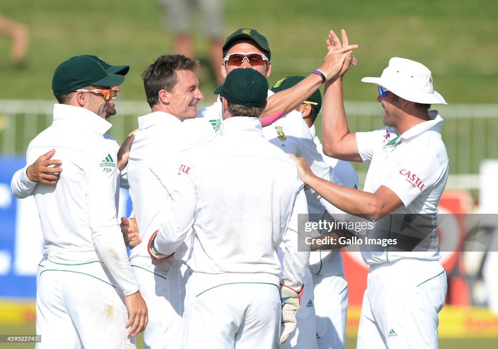 South Africa v India 2nd Test - Day 2