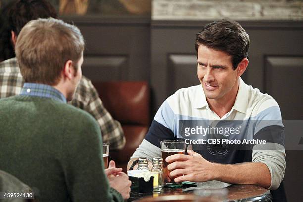 Thanks A Lot, Ronny" -- Pictured: Tyler Ritter as Ronny and Joey McIntyre as Gerald. During Thanksgiving dinner, the McCarthy family works together...