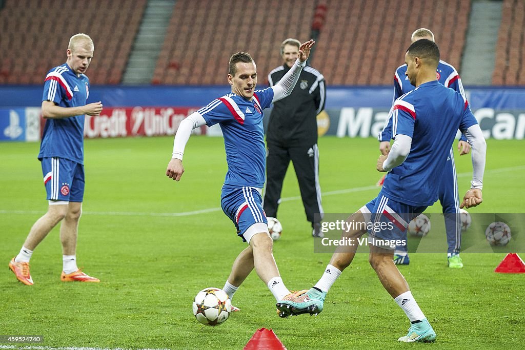 UEFA Champions League Group F - "Training session Ajax"