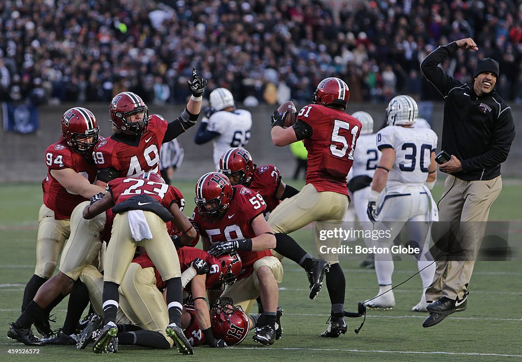 Yale Bulldogs Vs. Harvard Crimson In Boston