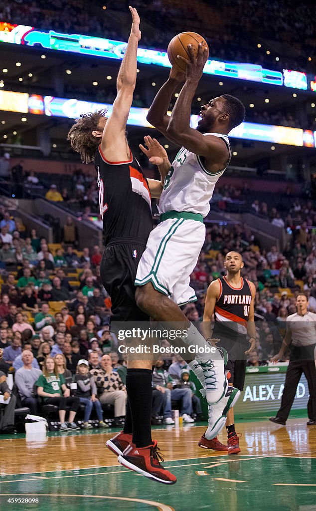 Portland Trailblazers Vs. Boston Celtics At TD Garden