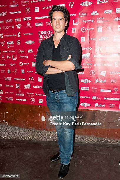 Jean Bernard Marlin attend the 'Courts Devant ' - 10th Anniversary of Short Movies : Opening Ceremonyat Le Cinema des Cineastes on November 24, 2014...