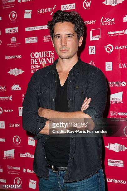 Jean Bernard Marlin attend the 'Courts Devant ' - 10th Anniversary of Short Movies : Opening Ceremonyat Le Cinema des Cineastes on November 24, 2014...