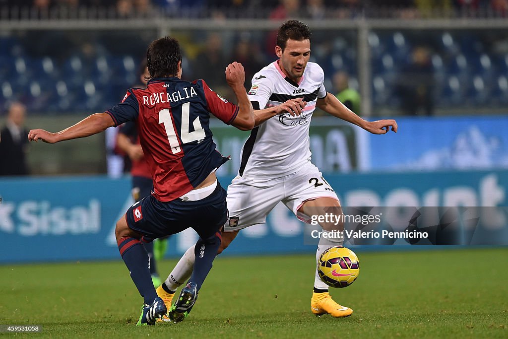 Genoa CFC v US Citta di Palermo - Serie A