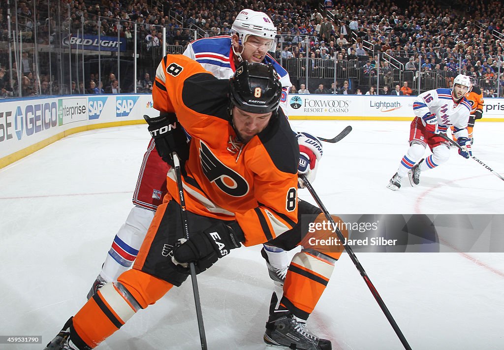 Philadelphia Flyers v New York Rangers