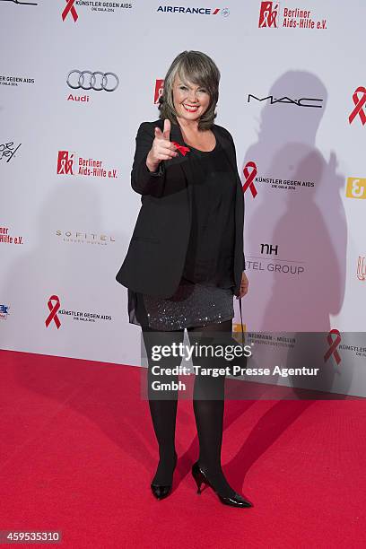 Nathalie Kollo attends the Artists Against Aids Gala 2014 at Theater des Westens on November 24, 2014 in Berlin, Germany.